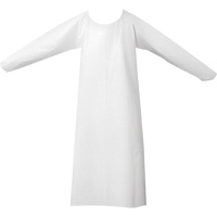 CoverMe Gowns, One Size, White, Polyurethane Industrial Sales