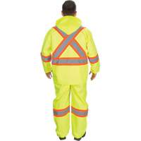 V&ecirc;tements imperm&eacute;ables RZ1000, Polyester, Petit, Jaune lime haute visibilit&eacute; Industrial Sales