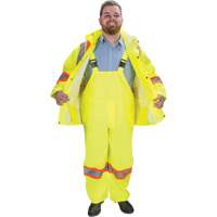 V&ecirc;tements imperm&eacute;ables RZ1000, Polyester, Petit, Jaune lime haute visibilit&eacute; Industrial Sales