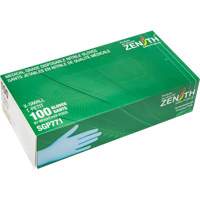 Gants jetables de calibre m&eacute;dical r&eacute;sistants &agrave; la perforation, T-petit, Nitrile, 4,5 mils, Sans poudre, Bleu, Classe 2 Industrial Sales