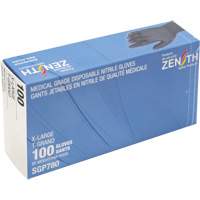 Gants jetables de calibre m&eacute;dical r&eacute;sistants &agrave; la perforation, T-Grand, Nitrile, 5 mils, Sans poudre, Noir, Classe 2 Industrial Sales