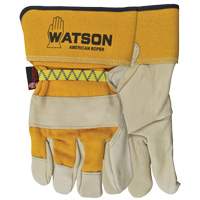 American Roper Gloves, Large, Grain Cowhide Palm, Cotton Inner Lining Industrial Sales
