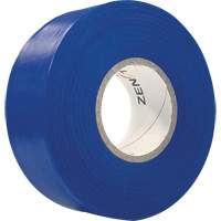 Ruban de signalisation, 1,1875" la x 328' lo, Bleu Industrial Sales