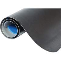 WD Elegance Anti-Microbial Mats, Smooth, 2' x 3' x 9/16", Black, Vinyl Industrial Sales