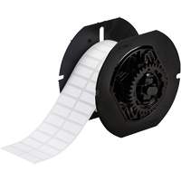 B33 Series Chemical Resistant Laboratory Labels, Polyester, 1" L x 0.375" H, White Industrial Sales