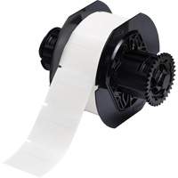 B33 Series Self-Laminating Labels, Vinyl, 1.75" L x 1.5" H, White Industrial Sales