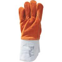 Lebon Heat Resistant Work Gloves, Leather, 10, Protects Up To 482° F (250° C) Industrial Sales