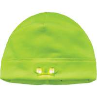 Bonnet N-Ferno &agrave; lumi&egrave;res DEL, Taille unique, Vert lime haute visibilit&eacute; Industrial Sales