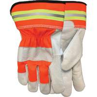 Flashback Fitters Gloves, Large, Grain Buffalo Palm Industrial Sales