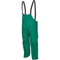 Pantalons imperm&eacute;ables avec limite dinflammabilit&eacute; Dominator, Grand, Polyester/PVC, Vert Industrial Sales