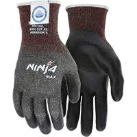 Gants r&eacute;sistant aux coupures Max Ninja, Taille Grand, Calibre 10, Rev&ecirc;tement Bipolym&egrave;re, Enveloppe en Dyneema, ASTM ANSI niveau A3 Industrial Sales