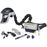 Trousse de respirateur d&eacute;puration dair propuls&eacute; pour lindustrie lourde Versaflo, Capuchon & visi&egrave;re, Pile Lithium-ion Industrial Sales