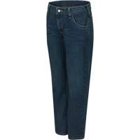 Men's Straight Fit Stretch Jeans, 30 Waist Industrial Sales