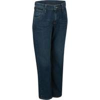 Men's Straight Fit Stretch Jeans, 30 Waist Industrial Sales