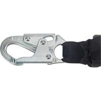 Miller&reg; HP Shock-Absorbing Lanyard, 4', Locking Rebar Hook Center, Locking Snap Hook Leg Ends, Polyester Industrial Sales