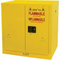 Flammable Storage Cabinet, 22 gal., 2 Door, 35" W x 35" H x 22" D Industrial Sales