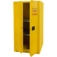Flammable Storage Cabinet, 60 gal., 2 Door, 34" W x 65" H x 34" D Industrial Sales