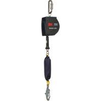 Cordage de s&eacute;curit&eacute; autor&eacute;tractable allong&eacute; Nano-Lok, 15', Acier inoxydable, Pivotant Industrial Sales