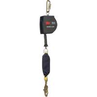 Cordage de s&eacute;curit&eacute; autor&eacute;tractable allong&eacute; Nano-Lok, 15', Acier galvanis&eacute;, Pivotant Industrial Sales