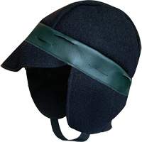 Coiffe d'hiver pour casque de s&eacute;curit&eacute;, Doublure en Mouton, Taille unique, Bleu marine Industrial Sales