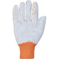Endura&reg; Leather Palm Gloves, Large, Split Leather Palm Industrial Sales