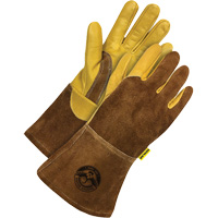 Welder's Gloves, Grain Cowhide, Size 2X-Large Industrial Sales
