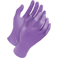 Gants tripolym&egrave;res jetables Deny, Grand, Latex/N&eacute;opr&egrave;ne/Nitrile, 6 mils, Sans poudre, Mauve Industrial Sales