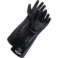 Gant enduit Arc Tek, Taille 10, 9" lo, N&eacute;opr&egrave;ne, Doublure en Jersey Industrial Sales