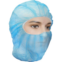 Care Balaclavas, Polypropylene, Blue Industrial Sales