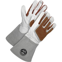 Gander Brand TIG Welder's Gloves with Heat Patch, Grain Goatskin, Size Small Industrial Sales