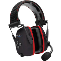 Wireless Hearing Protector Earmuffs with Bluetooth&reg; Audio, Headband Style, 25 dB Industrial Sales