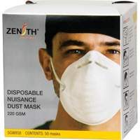 Masques jetable contre les poussi&egrave;res nuisibles Industrial Sales