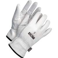 Classic Puncture Resistant Driver Gloves, Large, Grain Goatskin Palm, Thinsulate Inner Lining Industrial Sales