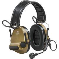 Casque VI NIB avec rail arc Peltor ComTac, Style Bandeau, 23 dB Industrial Sales