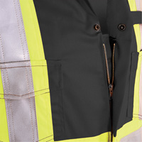 7702BK Combinaison ignifuge et r&eacute;sistant &agrave; l'arc &eacute;lectrique 88/12 FR-Tech, Taille 36, Noir, 9,7 cal/cm² Industrial Sales