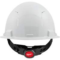 Casque de s&eacute;curit&eacute; &agrave; bordure avant, R&eacute;pond aux normes CSA type 1, Suspension Rochet, Ventil&eacute; Industrial Sales