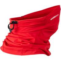 Workskin Neck Gaiter, Red, Polyester Industrial Sales