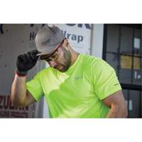 Flexfit&reg; Fitted Hat - Small/Medium, Grey, Poly-Cotton Industrial Sales