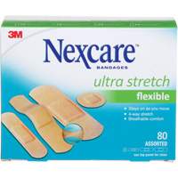 Pansements ultra-extensibles Nexcare, Assorti, Plastique, Non st&eacute;rile Industrial Sales