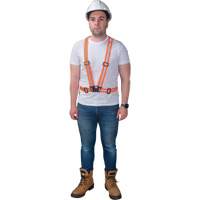 Traffic Harness, High Visibility Orange, Silver Reflective Colour, Medium Industrial Sales