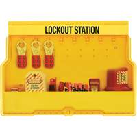 Premier Electrical Lockout Station, None Padlocks, 16 Padlock Capacity, Padlocks Not Included Industrial Sales