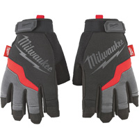 Gants sans doigts performants, Paume Synth&eacute;tique, Taille Petit Industrial Sales