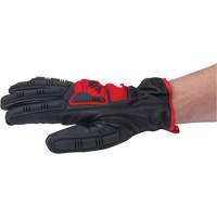 Gants en peau de ch&egrave;vre Impact, Petit, Paume en Cuir fleur Industrial Sales