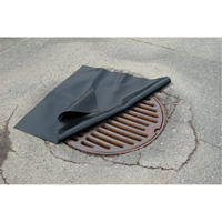 Couvercles de drains en n&eacute;oprene, Carr&eacute;e, 36" lo x 36" la Industrial Sales
