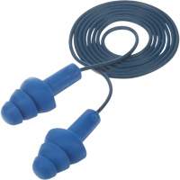 E-A-R Ultrafit Premolded Earplugs, Corded, One-Size, Bulk - Polybag, NRR 25 dB NRR dB Industrial Sales