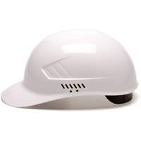 Casquette antichocs Ridgeline, Suspension &agrave; douille, Blanc Industrial Sales