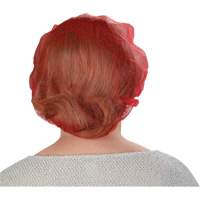 Bonnets bouffants, Polypropyl&egrave;ne, 21", Rouge Industrial Sales