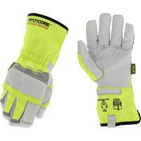 Hi-Viz Needlestick Protection Gloves, Size Small, Polyurethane Coated, DuraHide Shell, ASTM ANSI Level A5 Industrial Sales