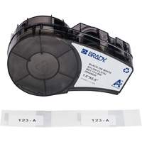 Aggressive Adhesive Multi-Purpose Labels with Ribbon, Black Industrial Sales