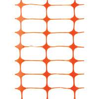 Snow Fence, 50' L x 4' W, Orange Industrial Sales
